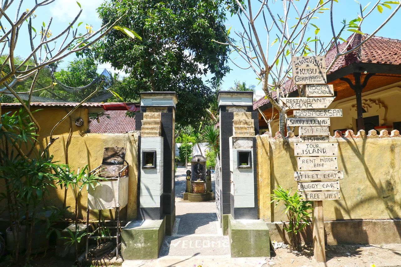 Sunjaya Kubu Guesthouse Нуса-Лембонган Экстерьер фото